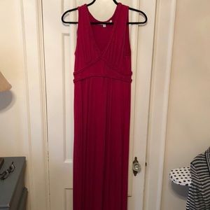 NWOT pink maxi. Size L